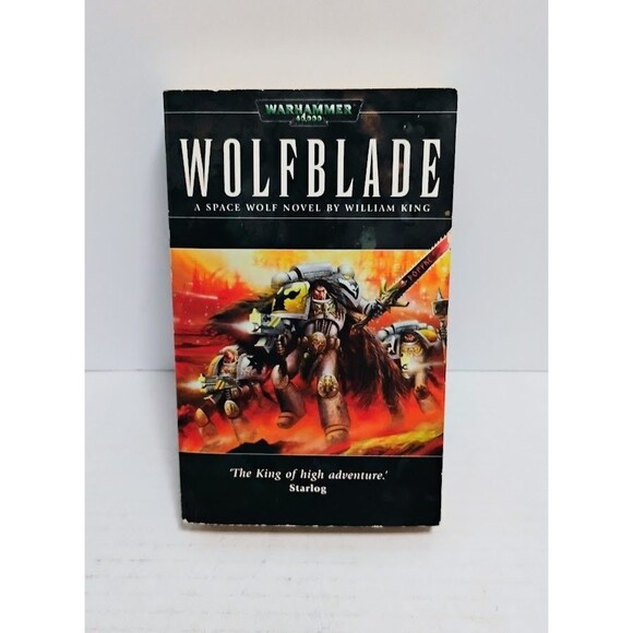2003 BLACK LIBRARY WARHAMMER 40K 40,000 WOLFBLADE WILLIAM KING FIRST PRINTING - Picture 1 of 5